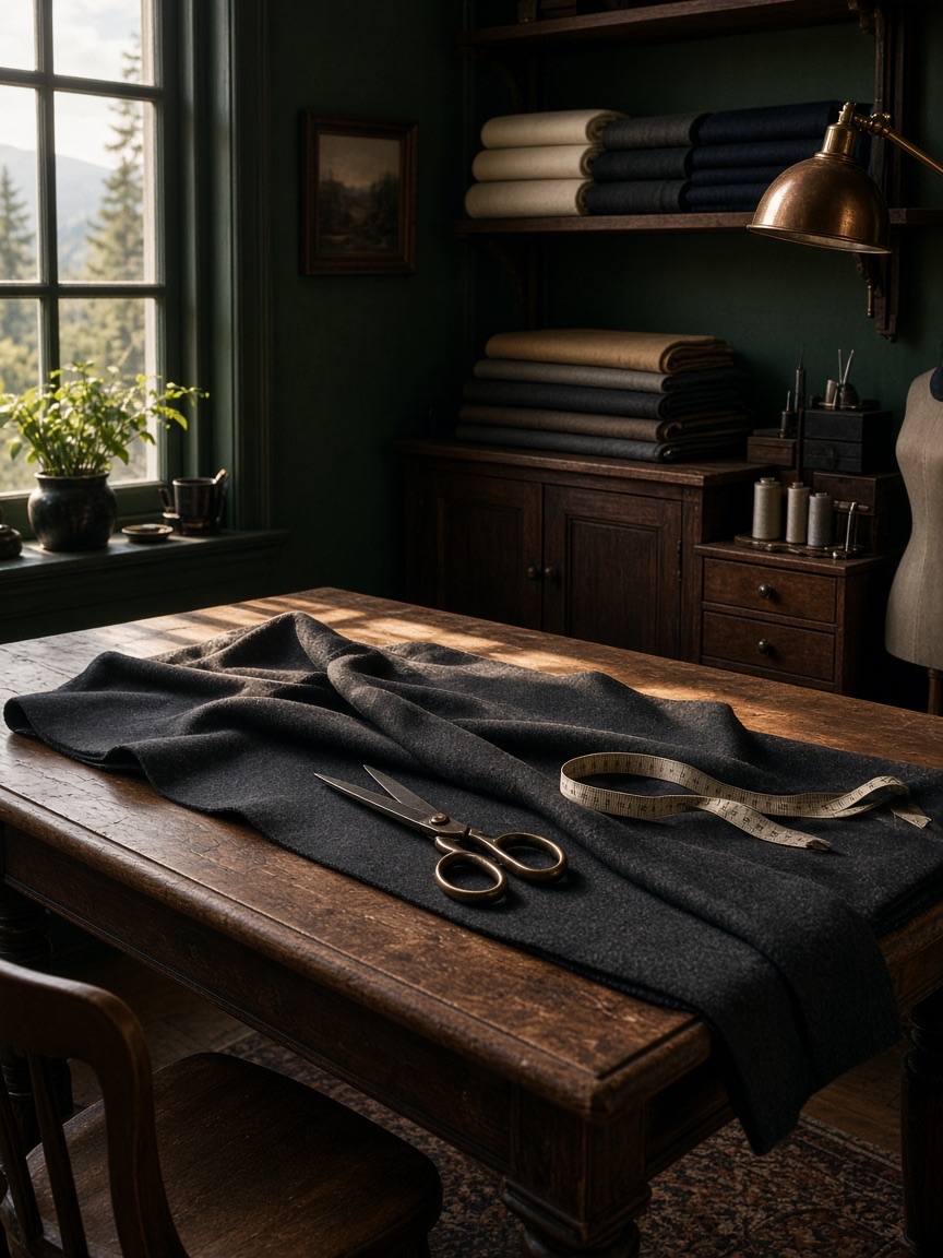 Atelier TreendBasket: Stoffe und Zuschnitt in Bullet